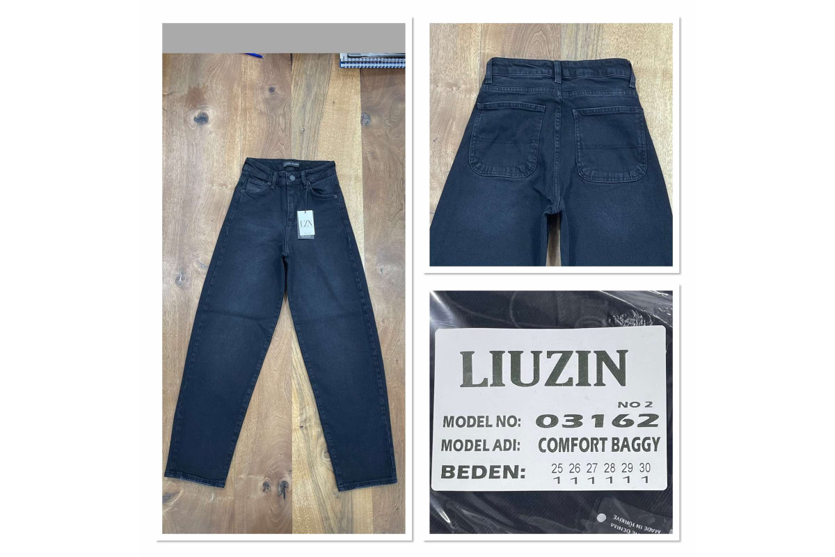 Фото Джинси жіночі LIUZIN JEANS 03162-2 BAGGY from official site OSKAR™