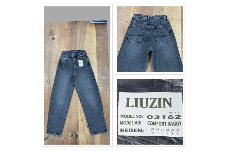 Джинси жіночі  LIUZIN JEANS 03162-1 BAGGY