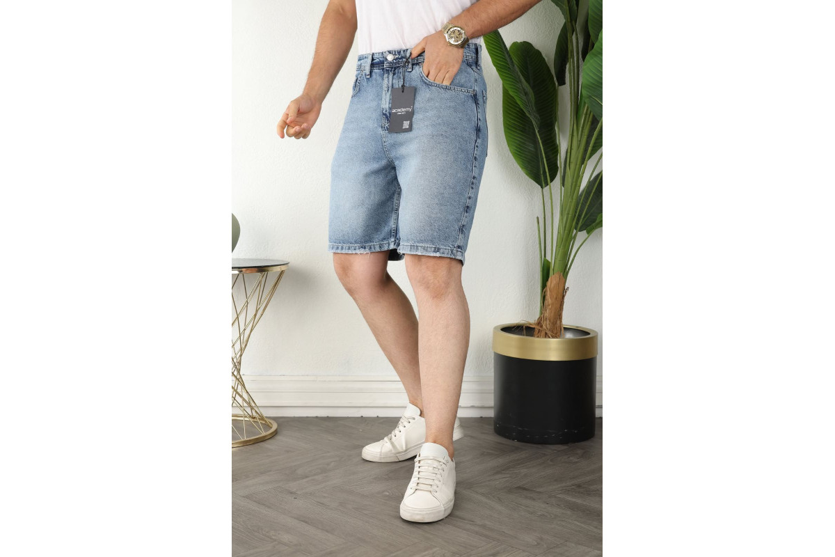 Фото Шорти чоловічі ACADEMY JEANS 2999-706 BLUE from official site OSKAR™