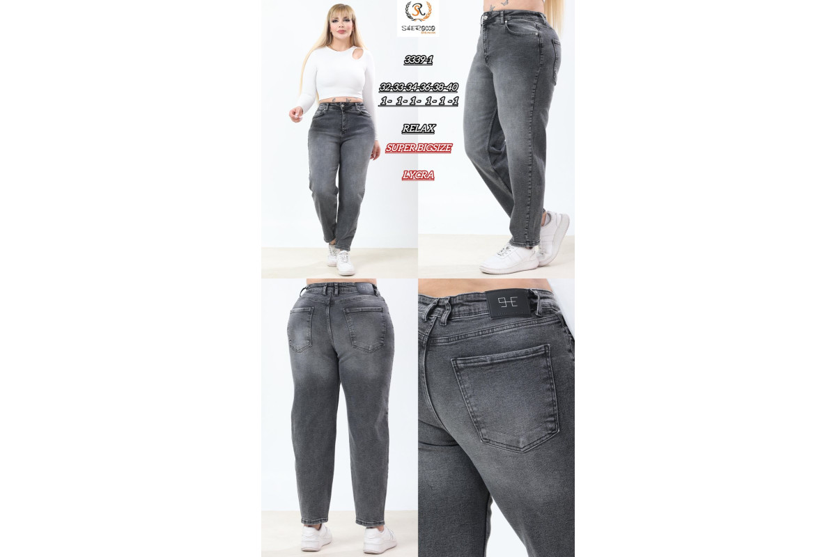 Фото Джинси жіночі SHEROCCO JEANS 3339-1 RELAX MOM from official site OSKAR™