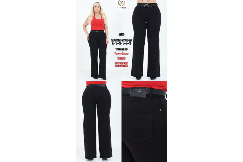 Джинси жіночі SHEROCCO JEANS 5234 WIDE LEG