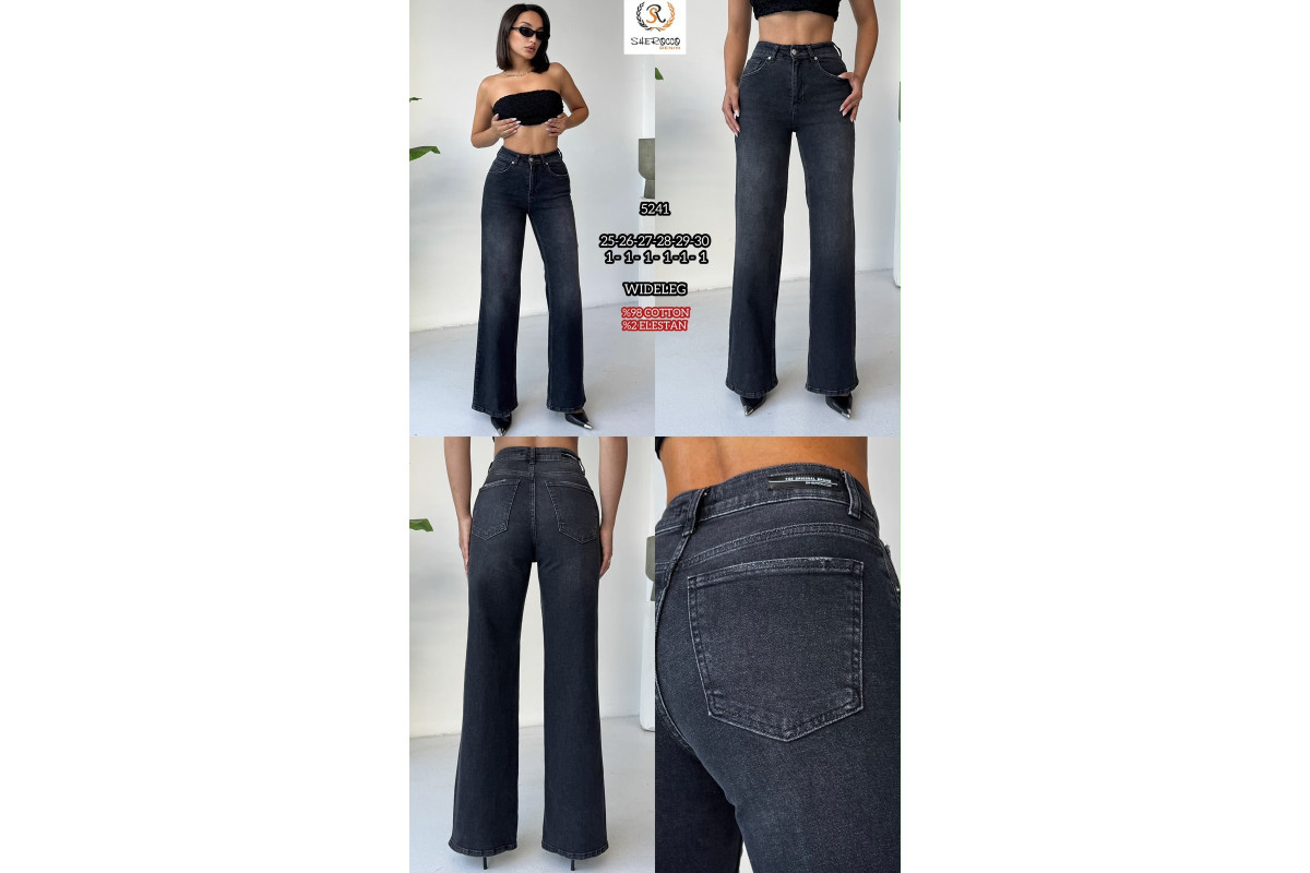 Фото Джинси жіночі SHEROCCO JEANS 5241 WIDE LEG from official site OSKAR™
