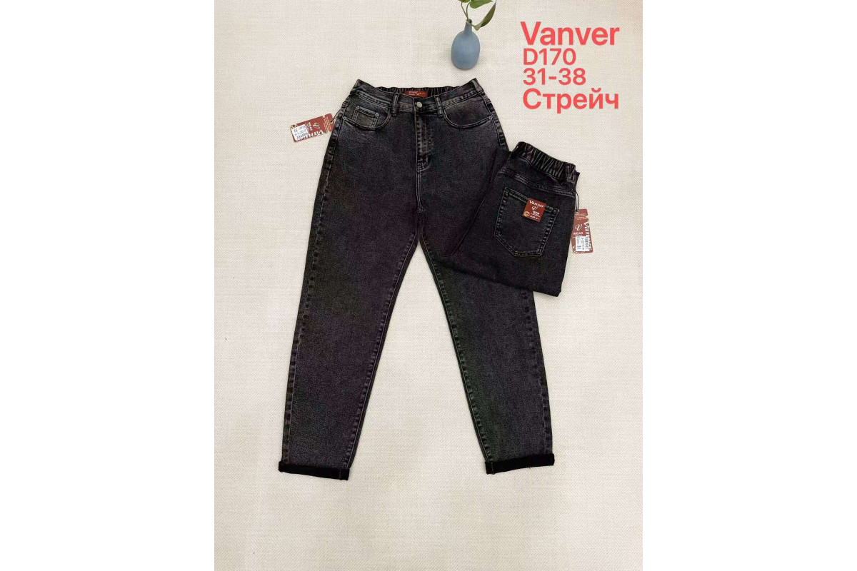 Фото Джинсы женские VANVER JEANS 170 МОМ from official site OSKAR™