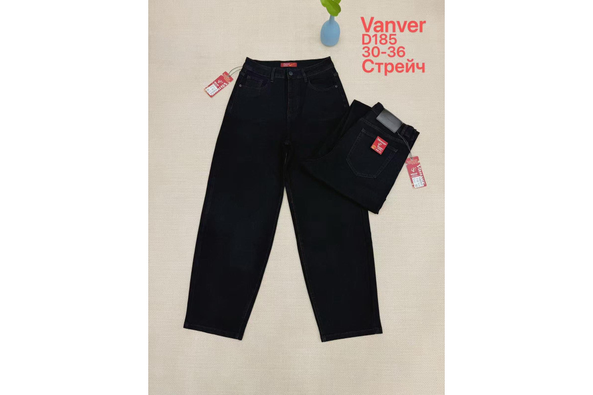 Фото Джинсы женские VANVER JEANS 185 BAGGY from official site OSKAR™