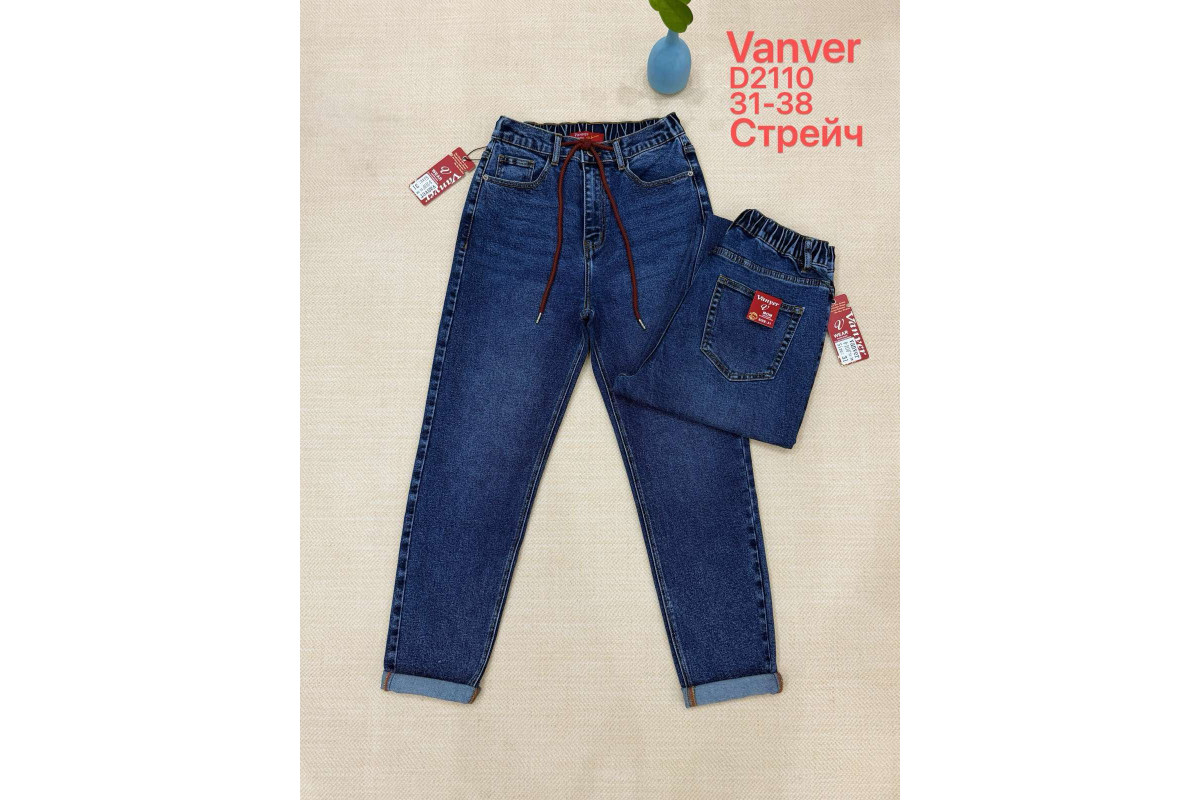 Фото Джинсы женские VANVER JEANS 2110 МОМ from official site OSKAR™