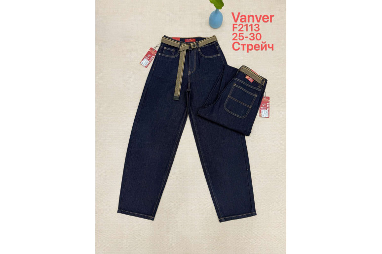 Джинсы женские VANVER JEANS 2113 BAGGY