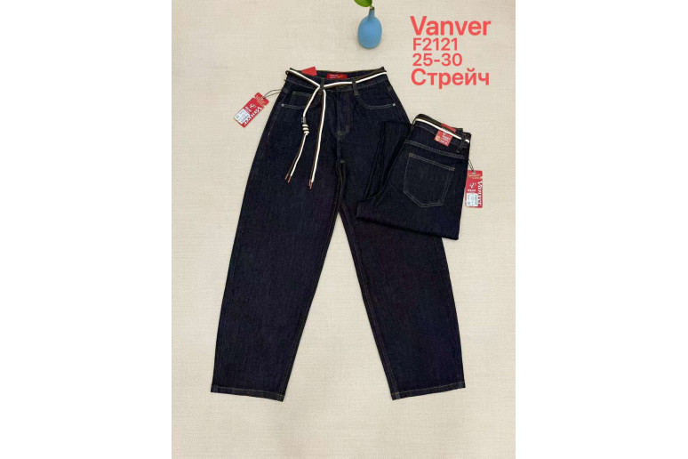 Джинсы женские VANVER JEANS 2121 BAGGY
