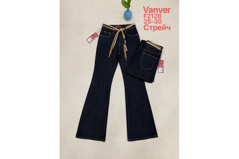 Джинсы женские VANVER JEANS 2128 WIDE LEG