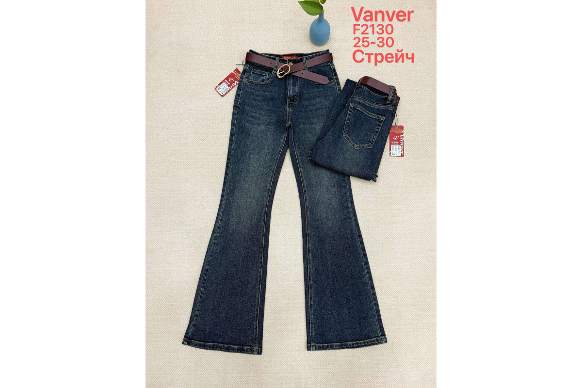 Фото Джинсы женские VANVER JEANS 2130 WIDE LEG from official site OSKAR™