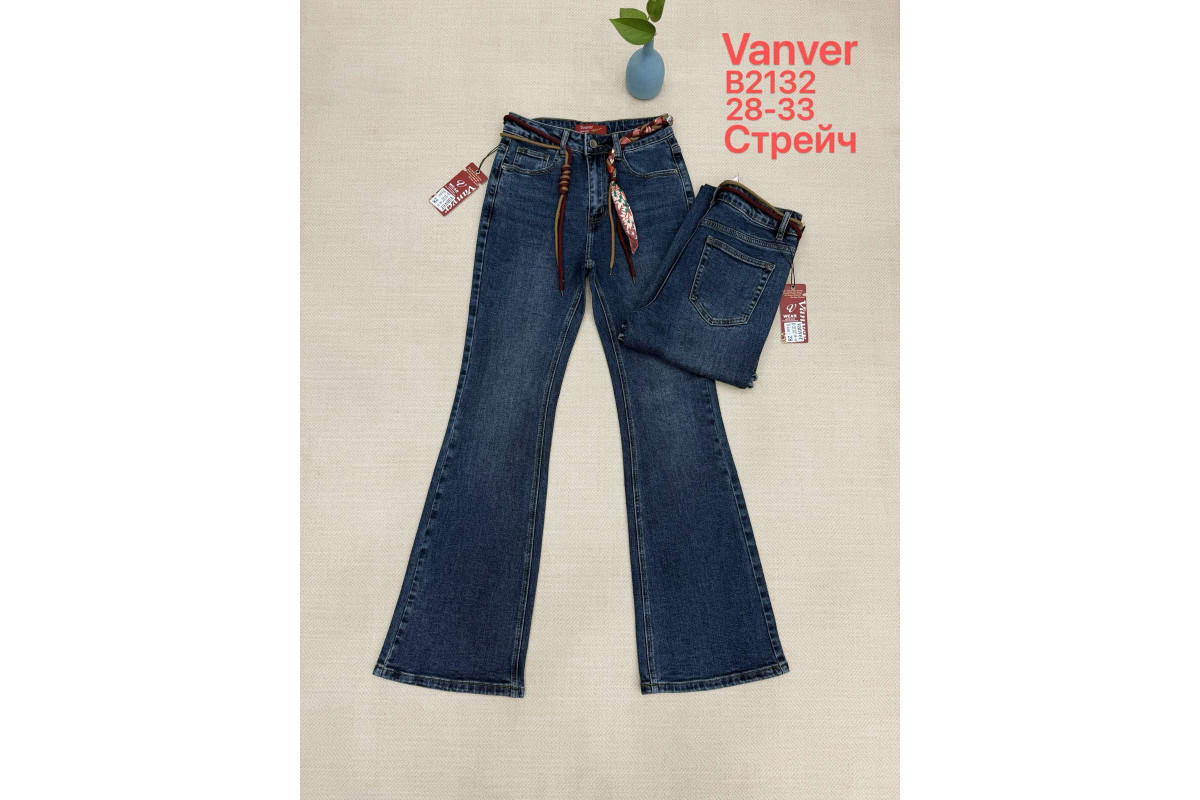 Фото Джинсы женские VANVER JEANS 2132 WIDE LEG from official site OSKAR™