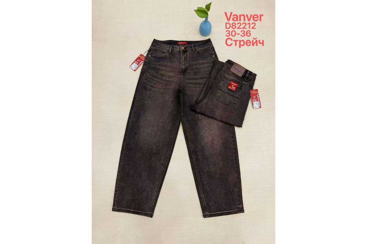 Фото Джинсы женские VANVER JEANS 82212 BAGGY from official site OSKAR™