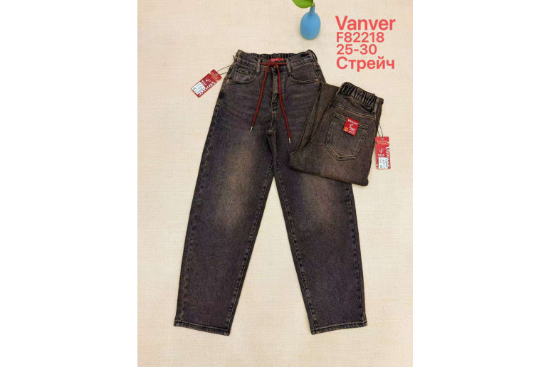 Джинси жіночі VANVER JEANS 82218 BAGGY