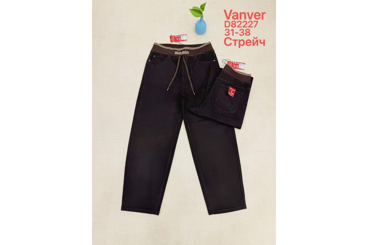 Фото Джинсы женские VANVER JEANS 82227 BAGGY from official site OSKAR™