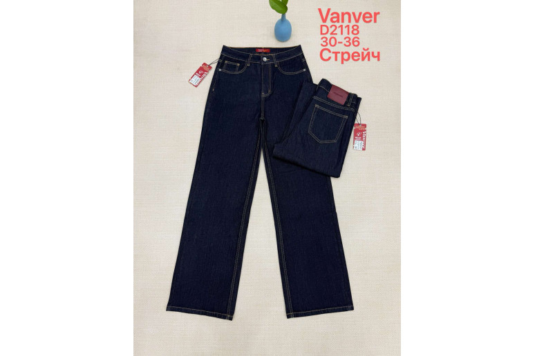 Джинсы женские VANVER JEANS 2118 ТРУБЫ