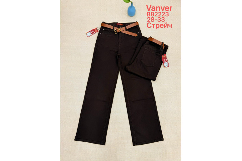 Джинсы женские VANVER JEANS 82223 ТРУБЫ
