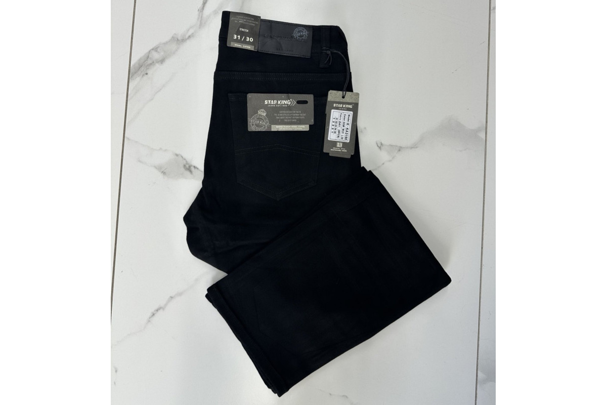 Фото Джинси чоловічі STAR KING JEANS 3198 CLASSIC ЧОРНИЙ from official site OSKAR™