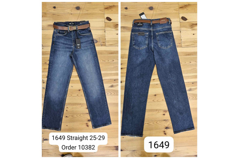 Джинсы женские CRACPOT JEANS 1649 STRAIGHT FIT