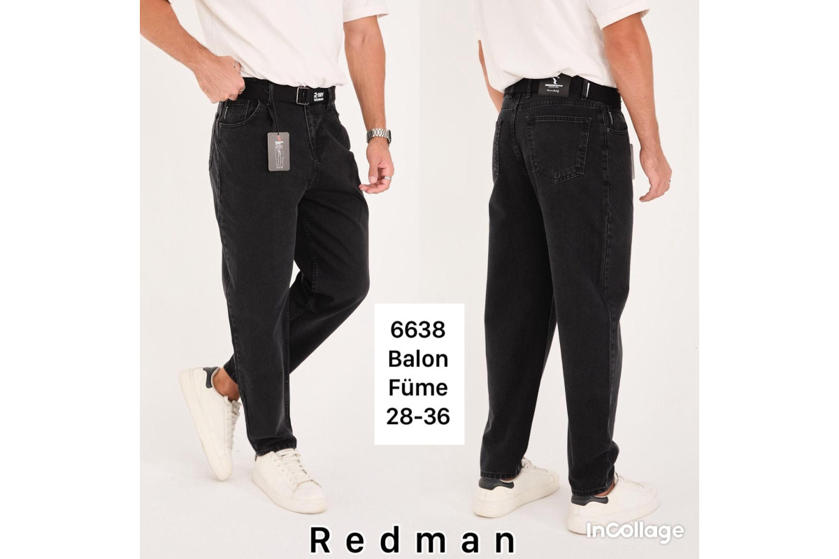 Фото Джинсы мужские REDMAN JEANS 6638 BALON Графит from official site OSKAR™