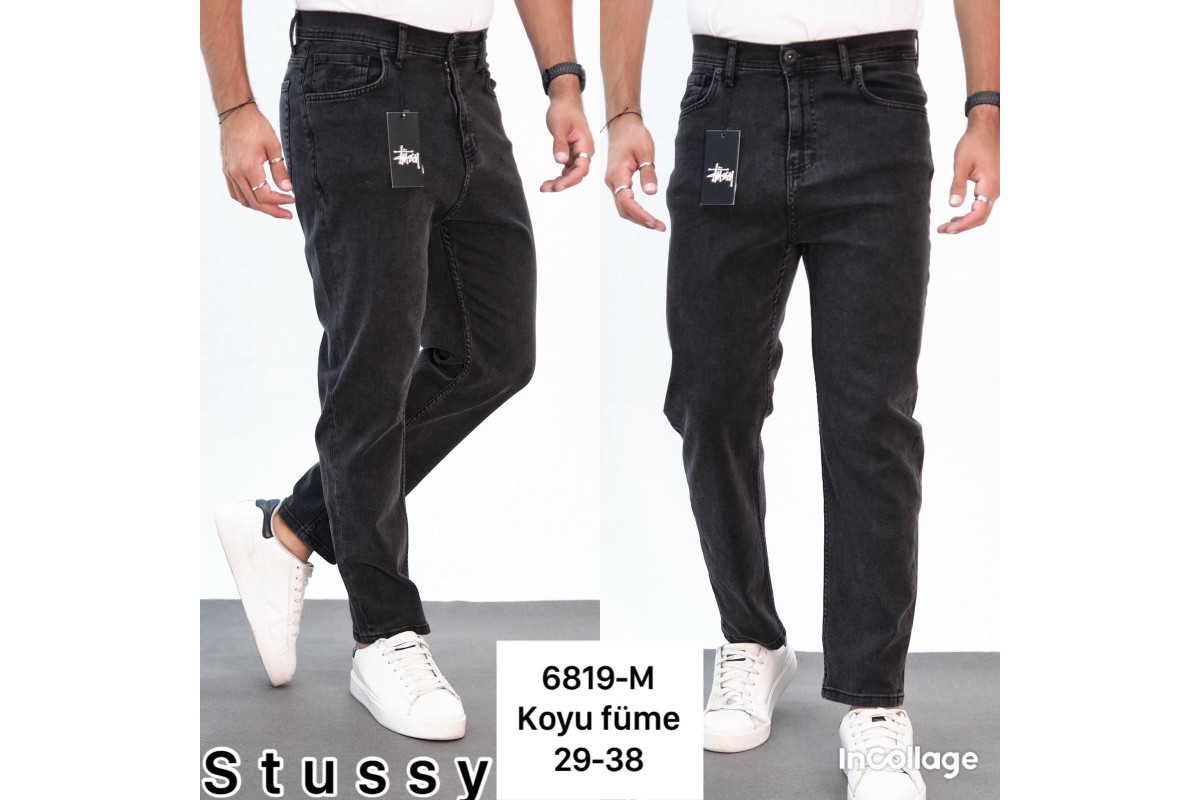Фото Джинсы мужские REDMAN JEANS 6819 МОМ Графит from official site OSKAR™