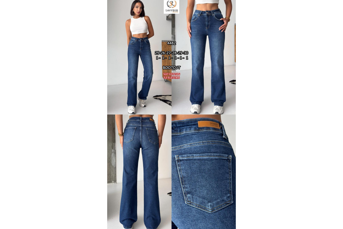 Фото Джинси жіночі SHEROCCO JEANS 4482 BOOT CUT from official site OSKAR™