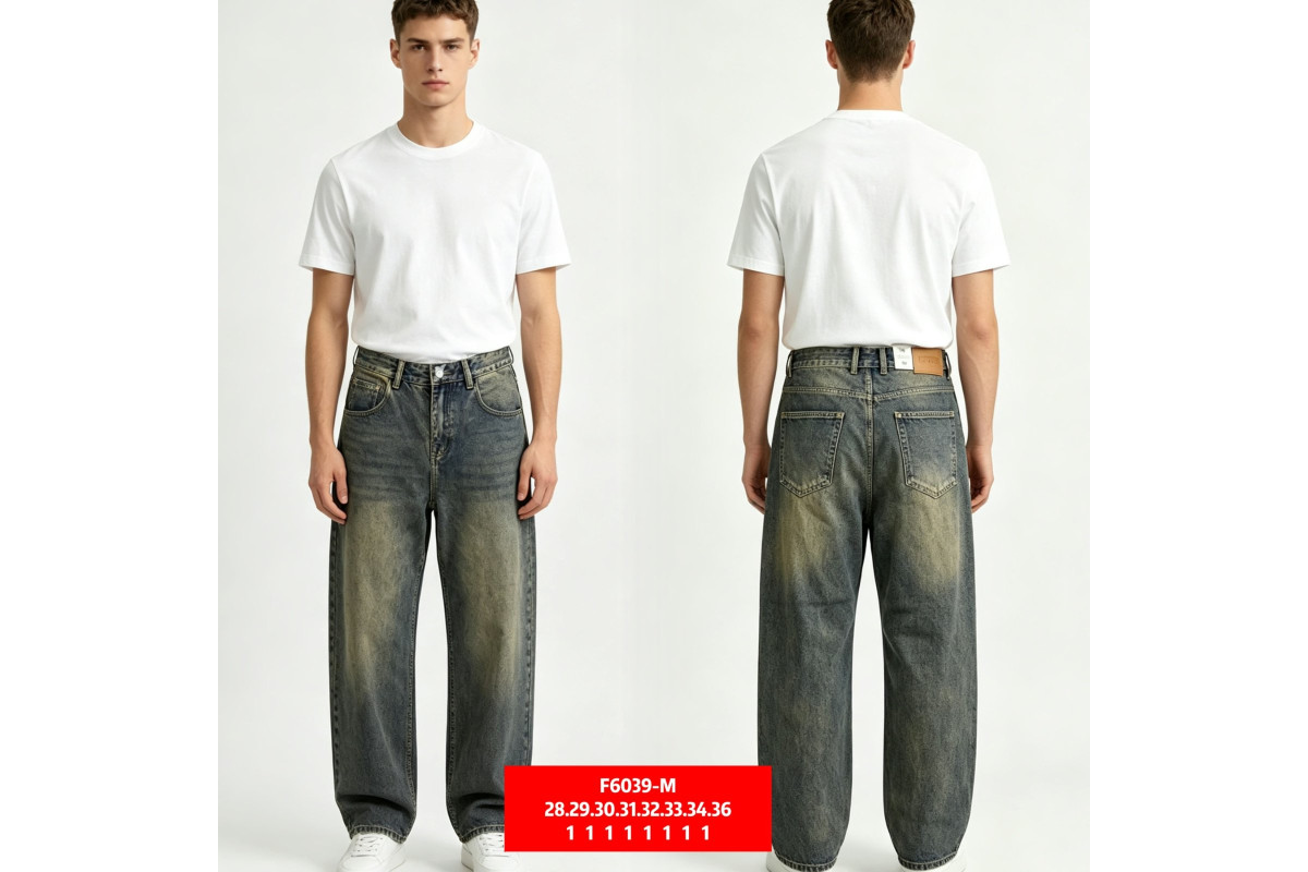 Фото Джинсы мужские FANG 6039 BAGGY from official site OSKAR™