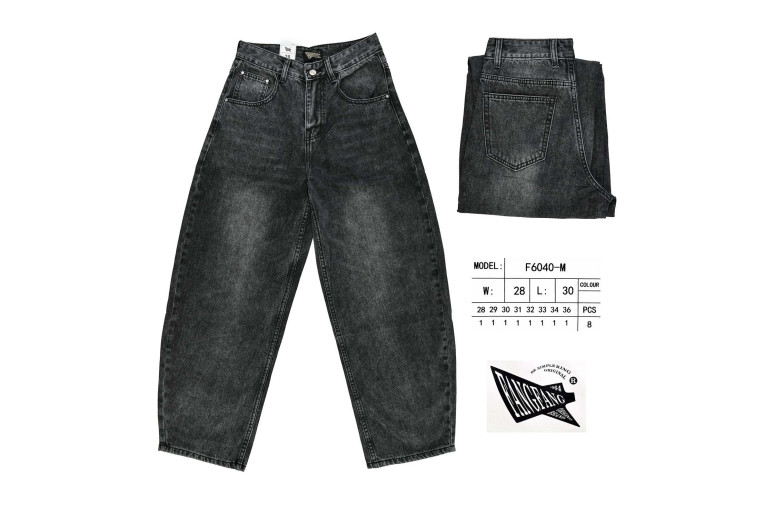 Джинсы мужские FANG 6040 BAGGY