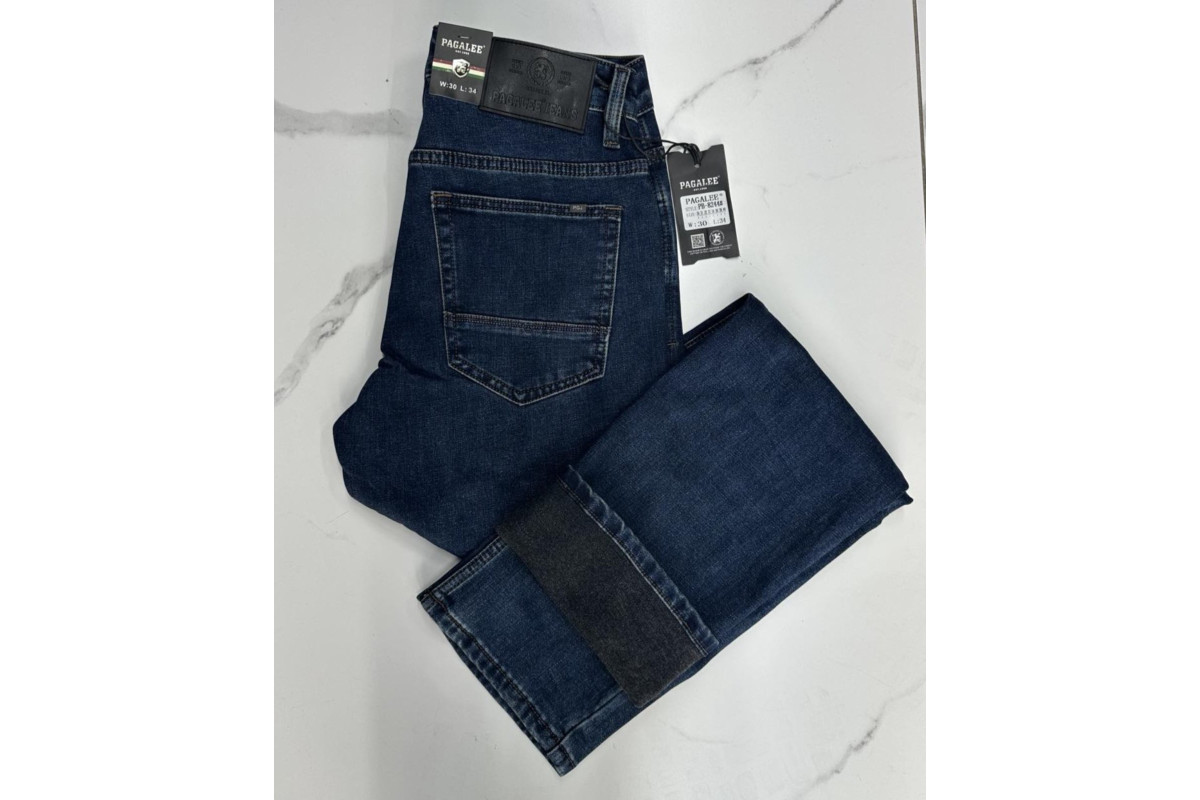 Фото Джинси чоловічі PAGALEE JEANS 8244 СИНІЙ БАЙКА from official site OSKAR™