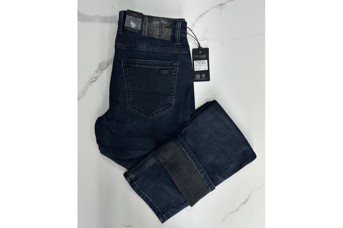 Фото Джинси чоловічі PAGALEE JEANS 8255 СІРО-СИНІЙ БАЙКА from official site OSKAR™