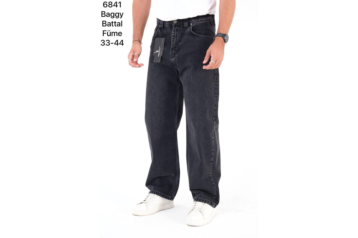 Фото Джинси чоловічі 6841 REDMAN JEANS BAGGY ГРАФІТ from official site OSKAR™