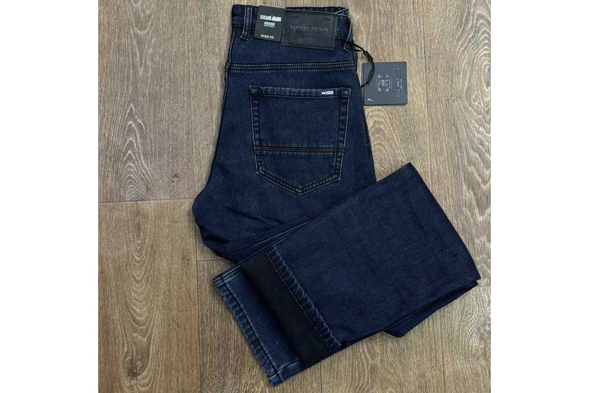 Фото Джинси чоловічі REGASS JEANS 8540 СИНІЙ ФЛIС from official site OSKAR™