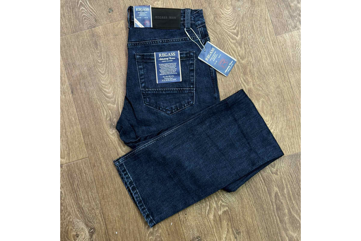 Фото Джинси чоловічі REGASS JEANS 8695 Classic СІРО-СИНІЙ from official site OSKAR™
