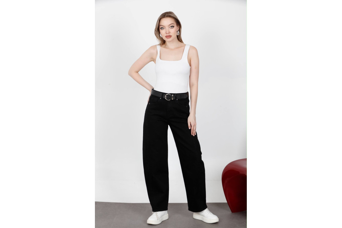 Фото Джинсы женские JONH RICHONE JEANS 3375 ЧЕРНЫЙ from official site OSKAR™