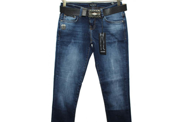 Джинсы женские Liuzin jeans приуженные 1062