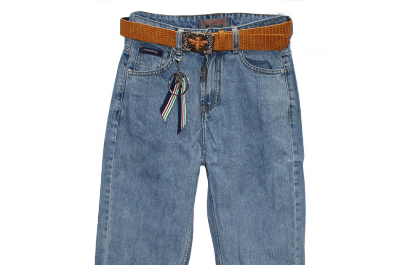 Джинсы женские укороченные Lolo Blues jeans MOM 7600