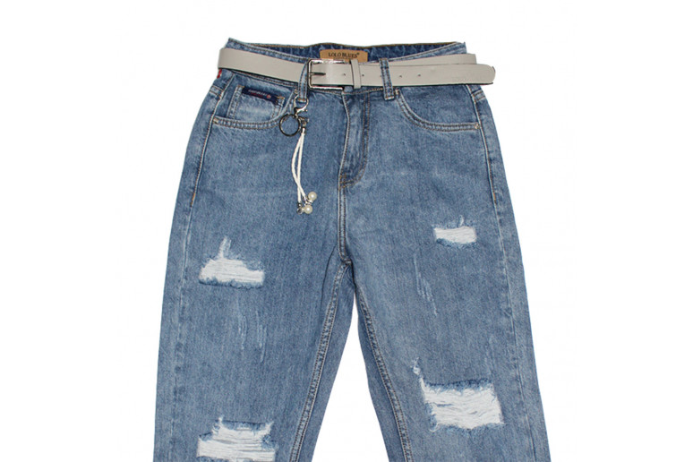 Джинси жіночі Lolo blues jeans MOM 7608