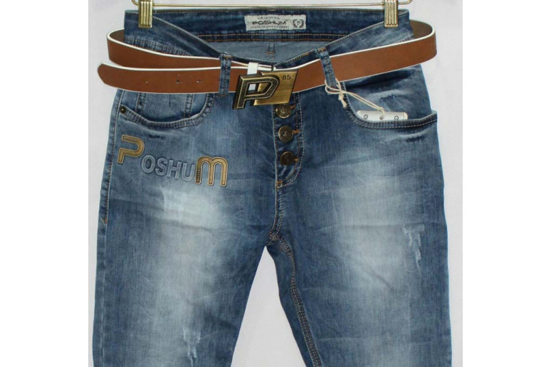 Джинси жіночі Poshum jeans boyfriend 0335