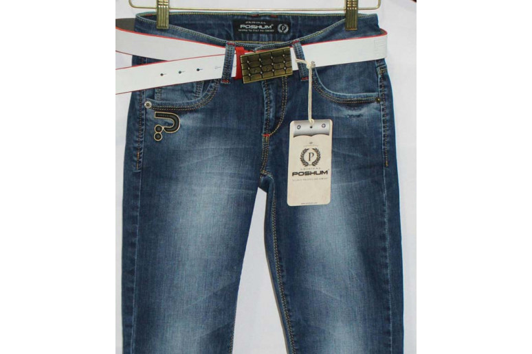 Джинсы женские Poshum jeans 0343