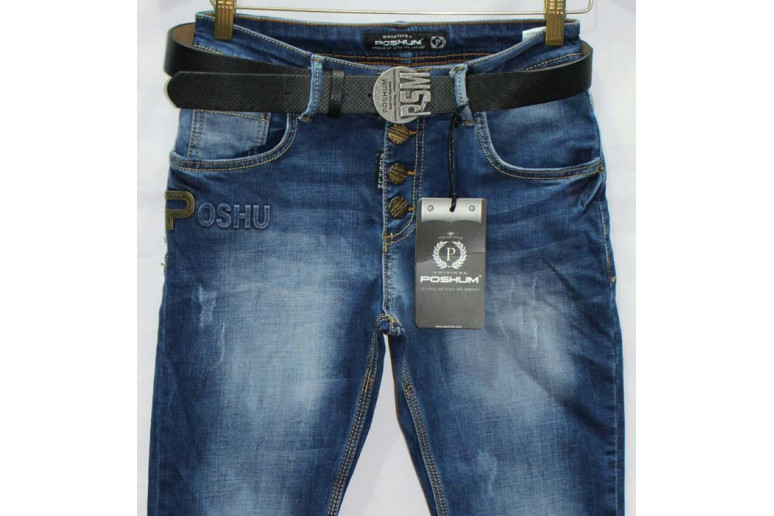 Джинси жіночі Турецькі Poshum jeans boyfriend 0359