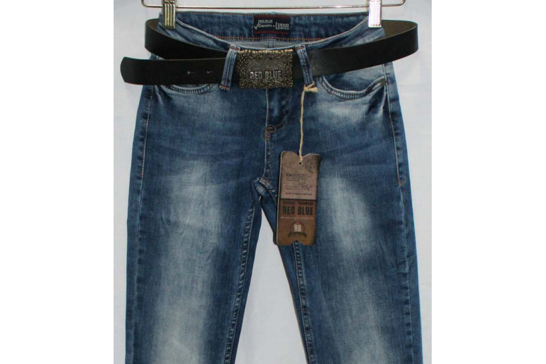 Джинсы женские Турецкие Red blue jeans 1003