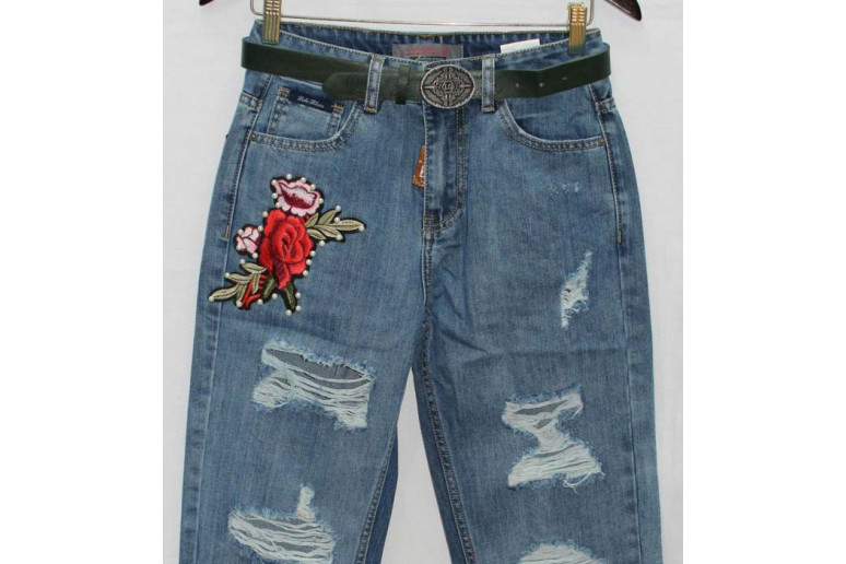 Джинсы женские MOM LOLO BLUES JEANS 2121