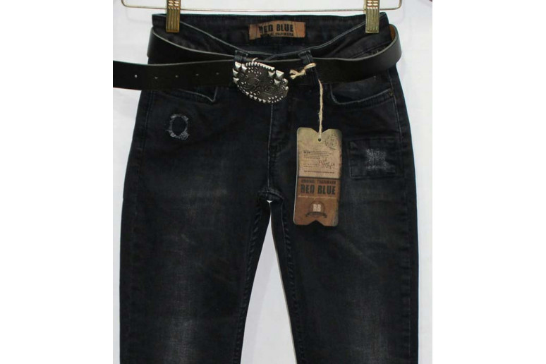 Джинсы женские Турецкие Red blue jeans 7007