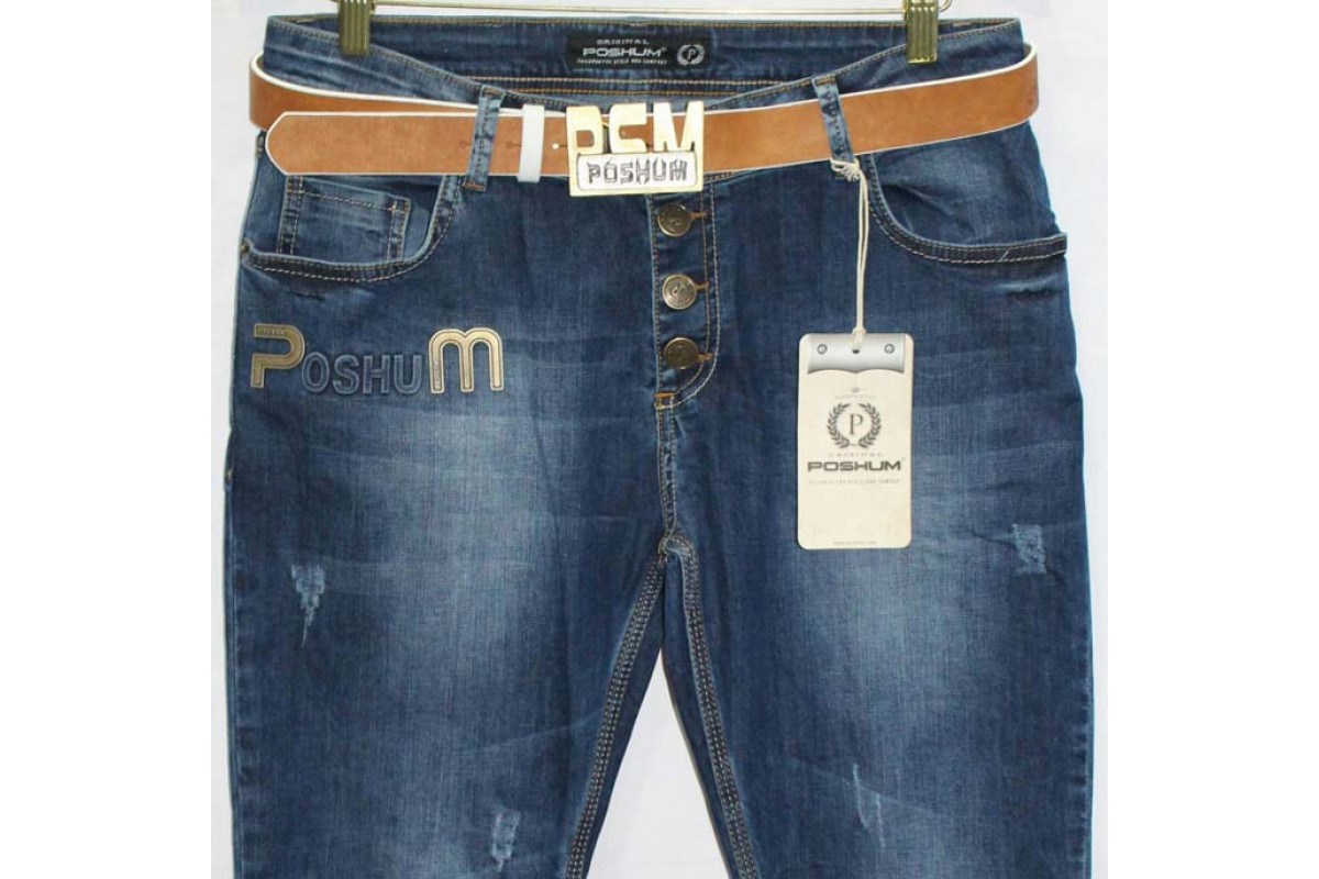 Фото Джинси жіночі Poshum jeans boyfriend 0712 from official site OSKAR™