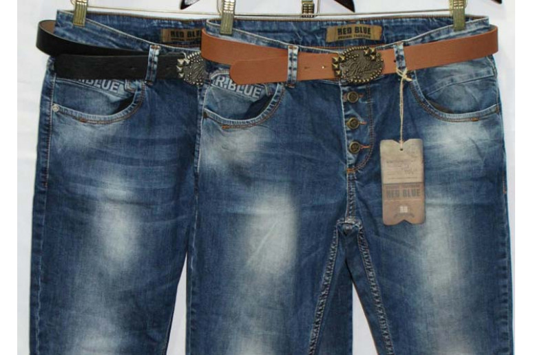 Джинсы женские Турецкие Red blue jeans boyfriend 2000
