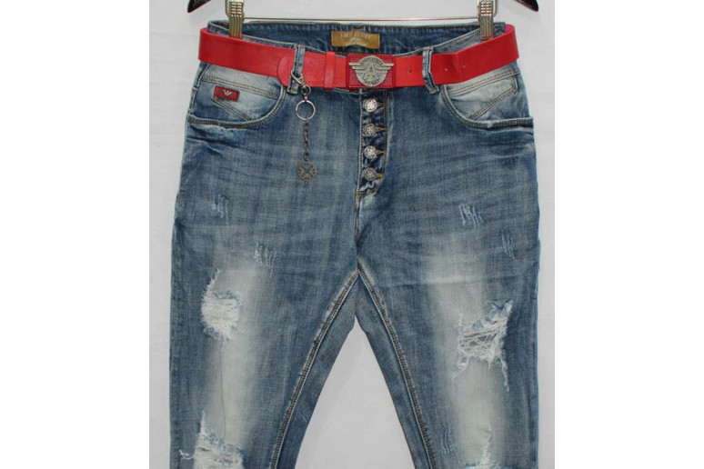 Джинсы женские Lolo blues jeans boyfriend 2303