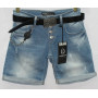 Фото 1 Джинсовые шорты POSHUM JEANS boyfriend 0601 from official site OSKAR™