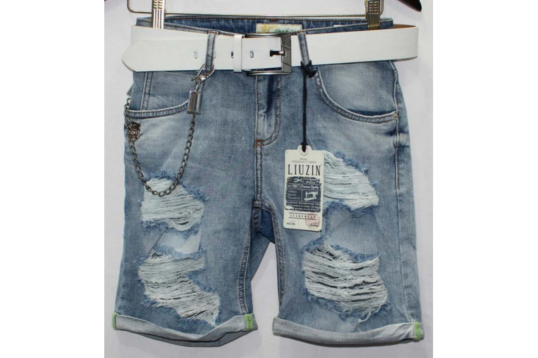 Джинсовые шорты Турецкие Liuzin jeans boyfriend 0311a