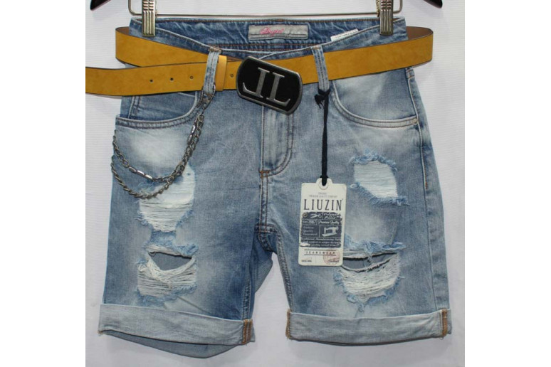 Джинсовые шорты Турецкие Liuzin jeans boyfriend 0314