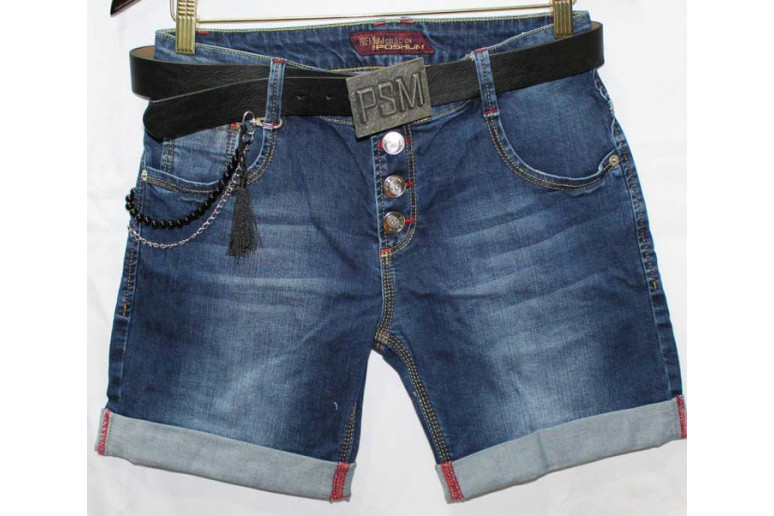 Джинсові шорти POSHUM JEANS boyfriend 0612