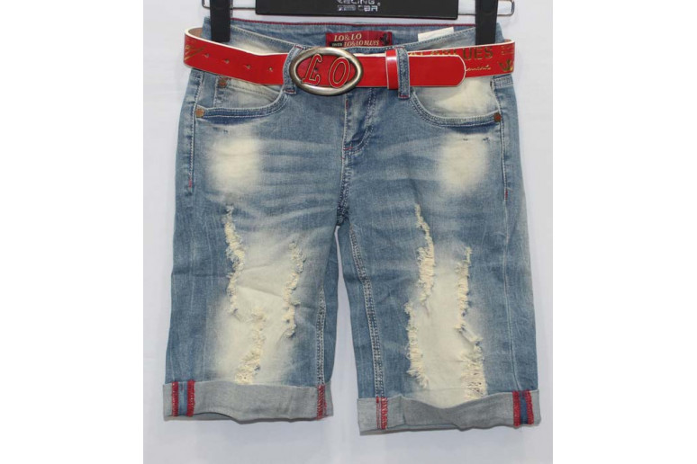 Джинсовые шорты LOLO BLUES jeans boyfriend 101