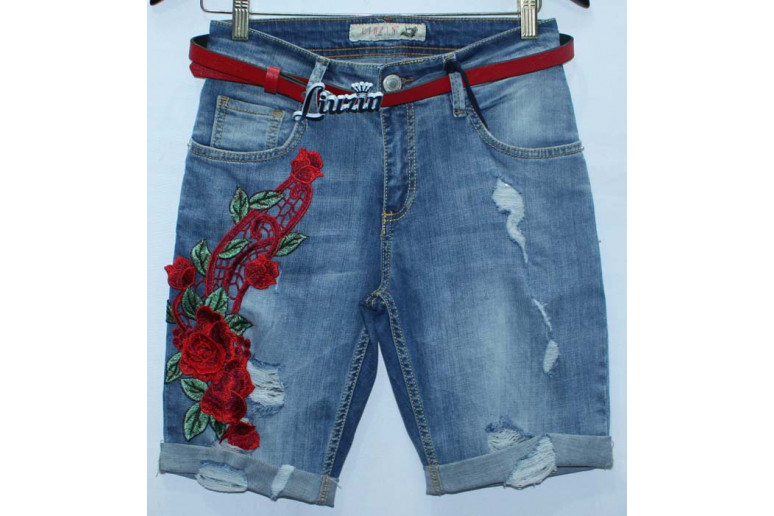 Джинсові шорти Турецькі Liuzin jeans boyfriend 3035